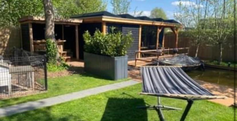 Casa Aan De Plas, B&B Met Sauna En Hottub Of Jacuzzi Nieuwkoop Eksteriør billede